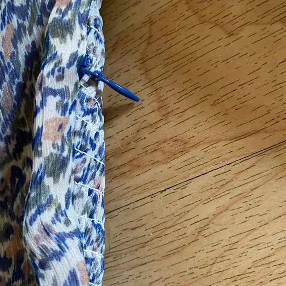 For Love and Lemons Kiss Me dress in a floral blue - Picture 5 of 14